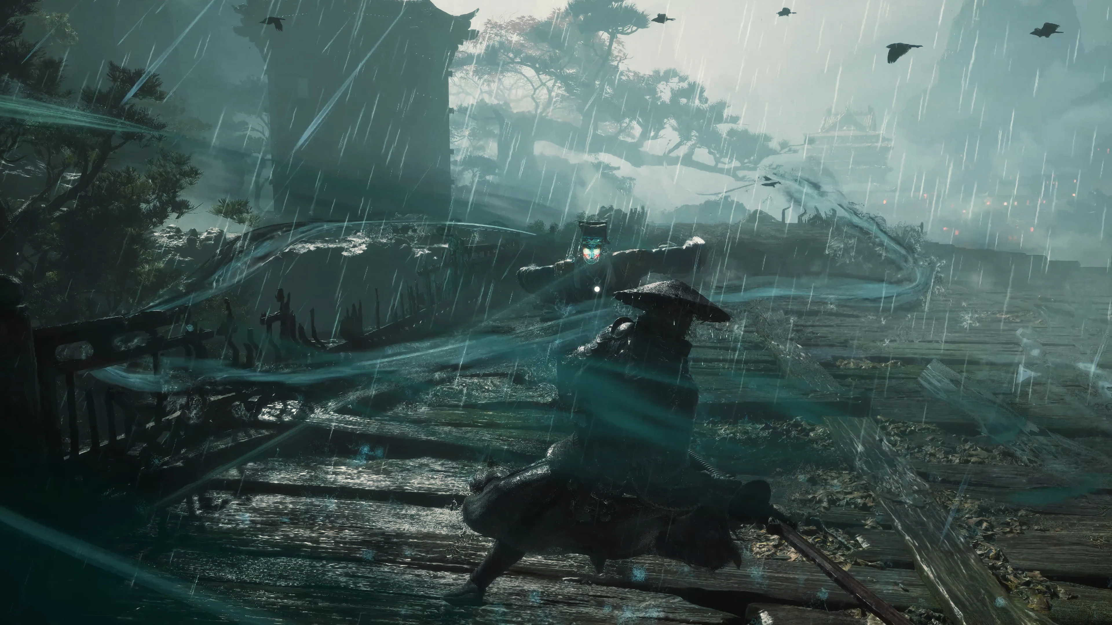 Soul in a cinematic close-up framing during a key story scene in Phantom Blade Zero