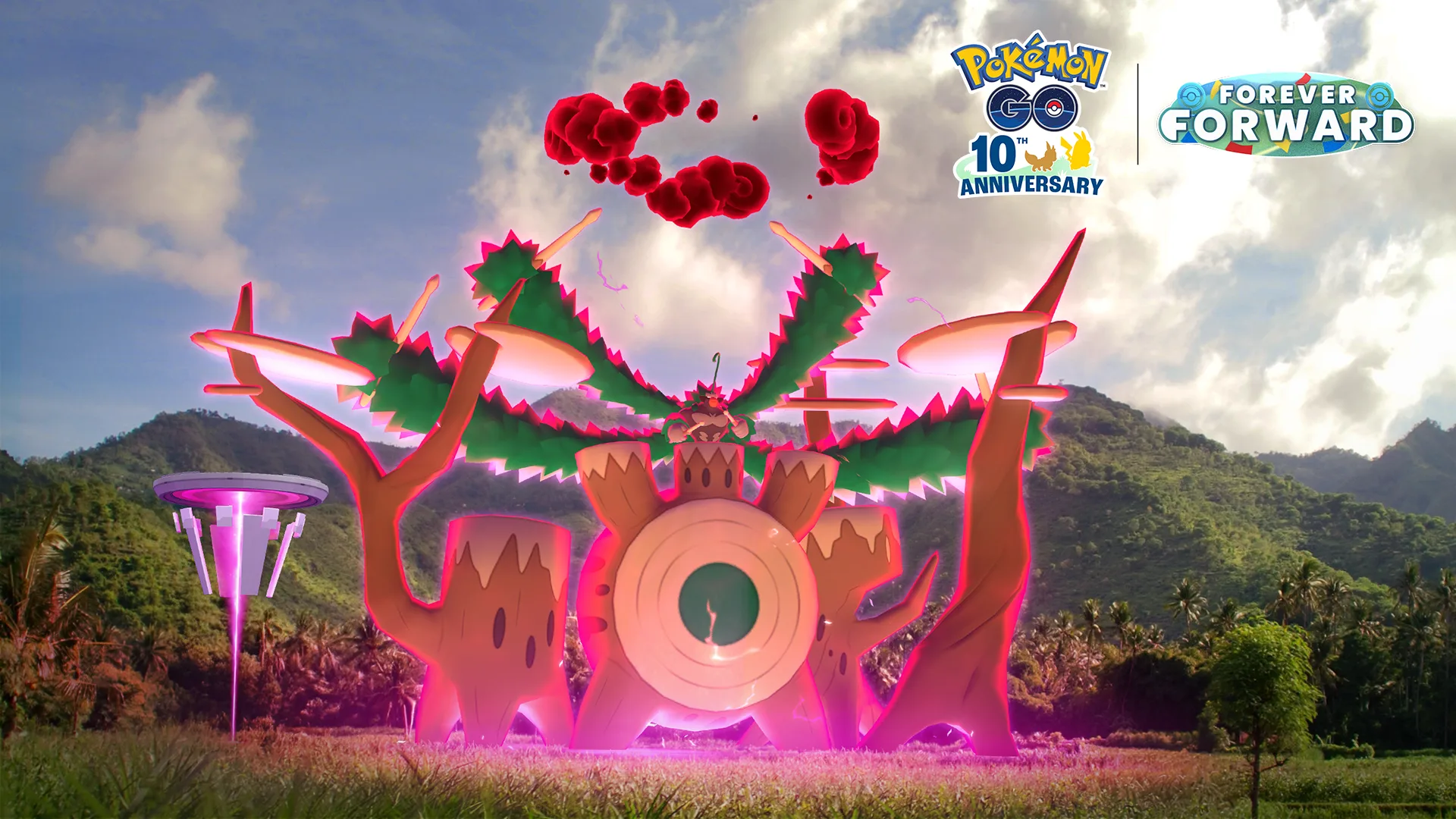 Pokémon GO Gigantamax Rillaboom Max Battle Day official artwork