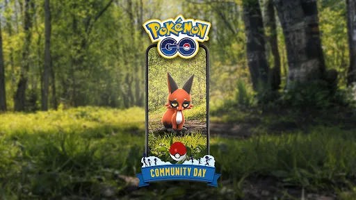 Artwork of Nickit for the August 2026 Community Day event.