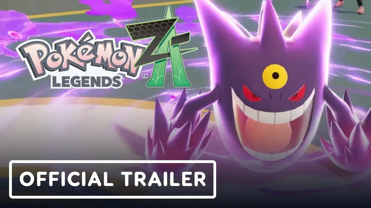 Pokémon Legends: Z-A promotional still from Pokémon Legends: Z-A Gameplay Overview Trailer