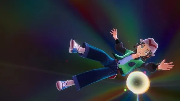 A mysterious spatial distortion appears during the Mega Dimension story.