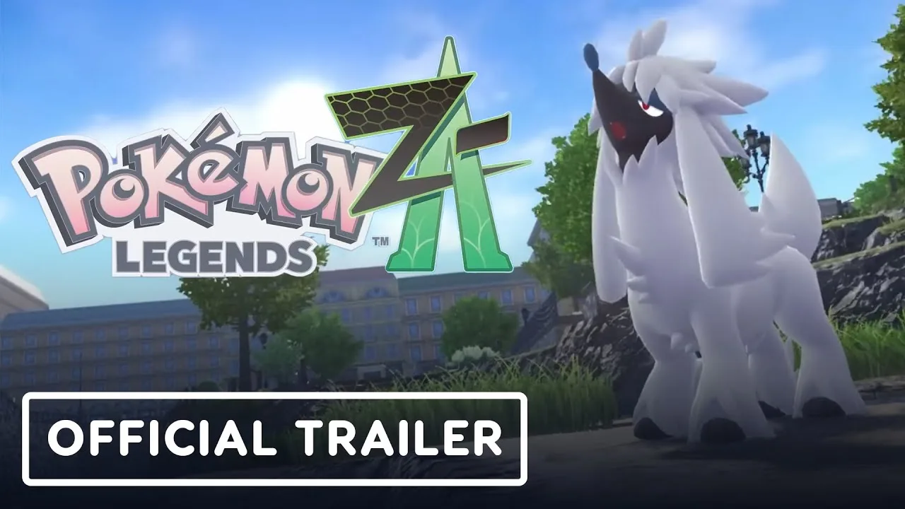 Pokémon Legends: Z-A promotional still from Pokémon Legends: Z-A Official Trailer