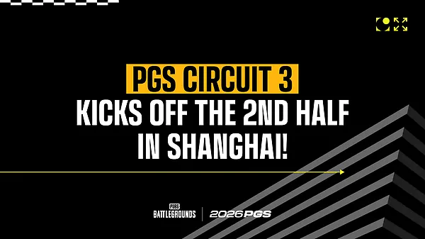 PUBG Global Series Circuit 3 Shanghai promotional artwork.