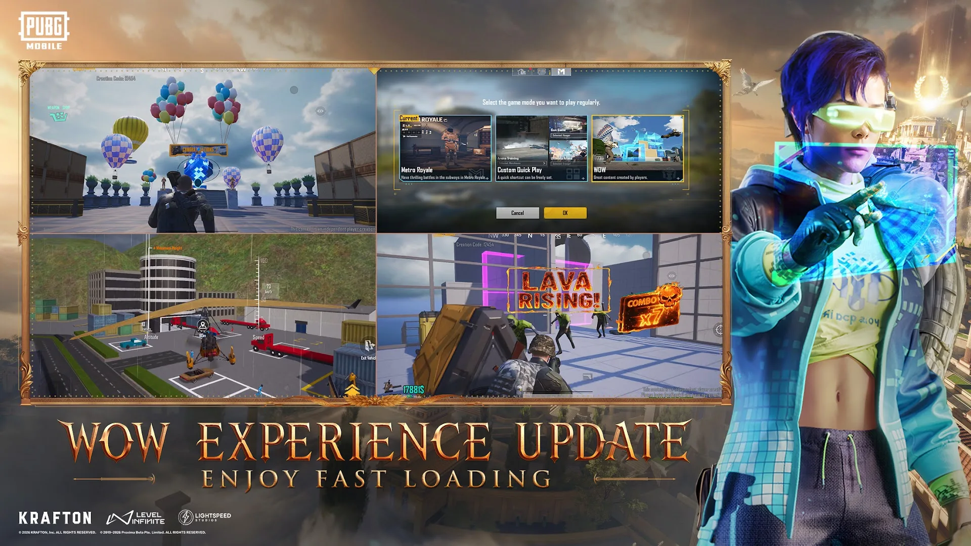PUBG Mobile weapons and loot gameplay screenshot