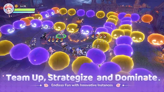 A party fighting together in a Ragnarok The New World instance