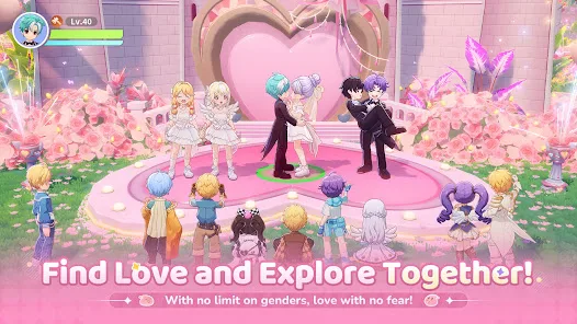An in-game wedding ceremony in Ragnarok The New World