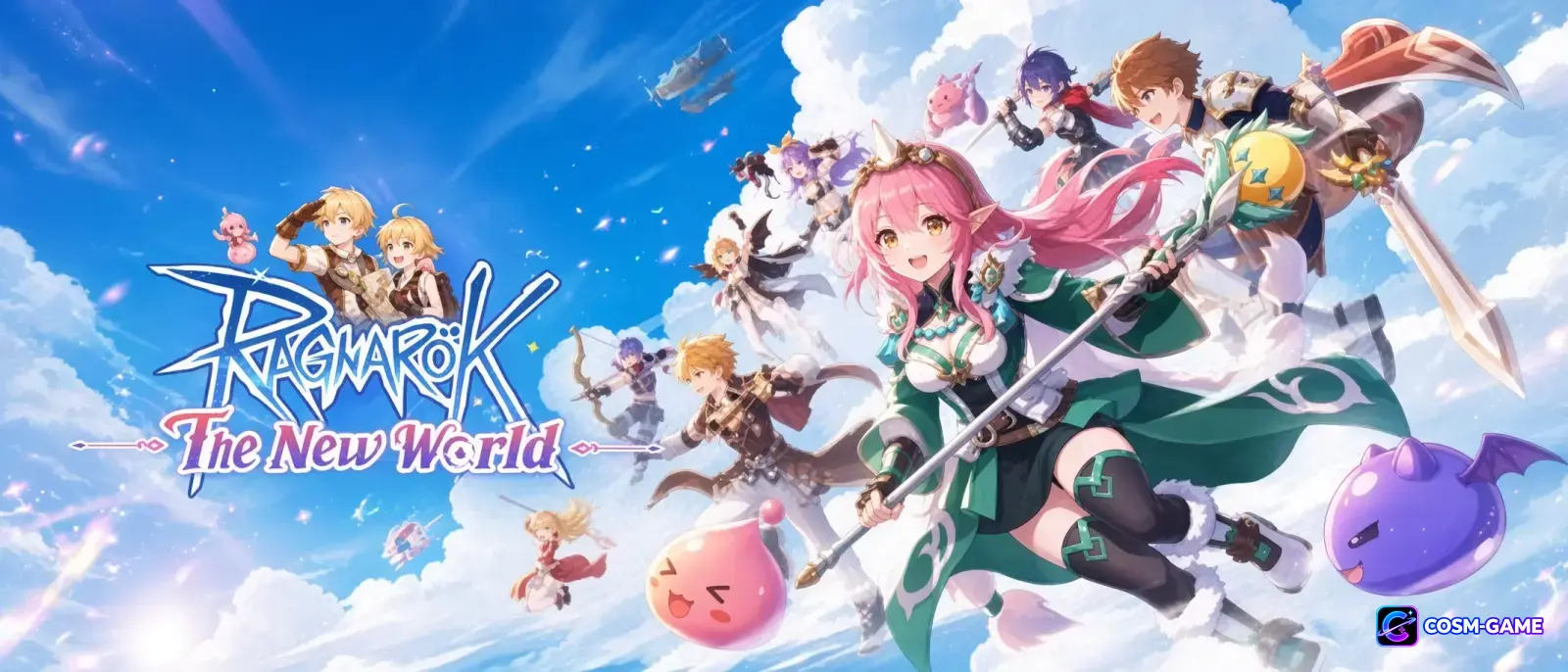 Ragnarok: The New World fantasy key art set across Midgard.