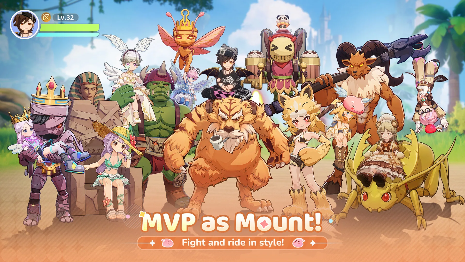 Ragnarok The New World lineup of MVP monster mounts