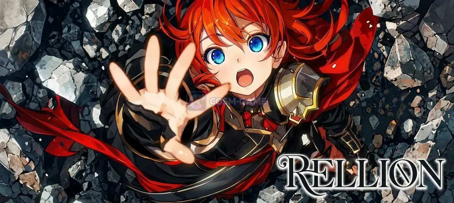 RELLION: NPC Survival promotional artwork showing characters from the fantasy RPG