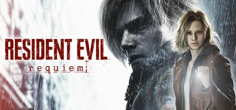 Resident Evil Requiem artwork featuring Leon S. Kennedy and Grace Ashcroft
