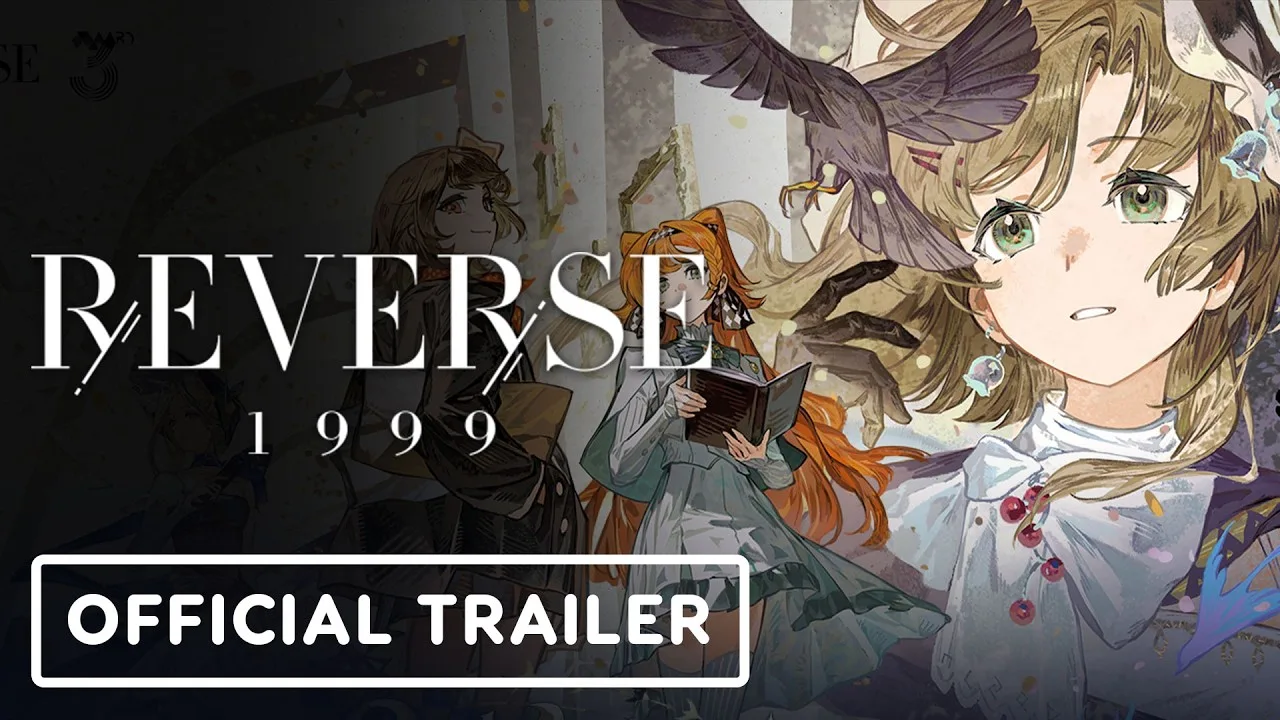 Rhiannon surrounded by her mythical bird flock in the Reverse: 1999 Third Anniversary Version 3.7 trailer key art