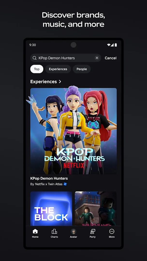 Create with Roblox Studio — official Roblox screenshot (Roblox Corporation)