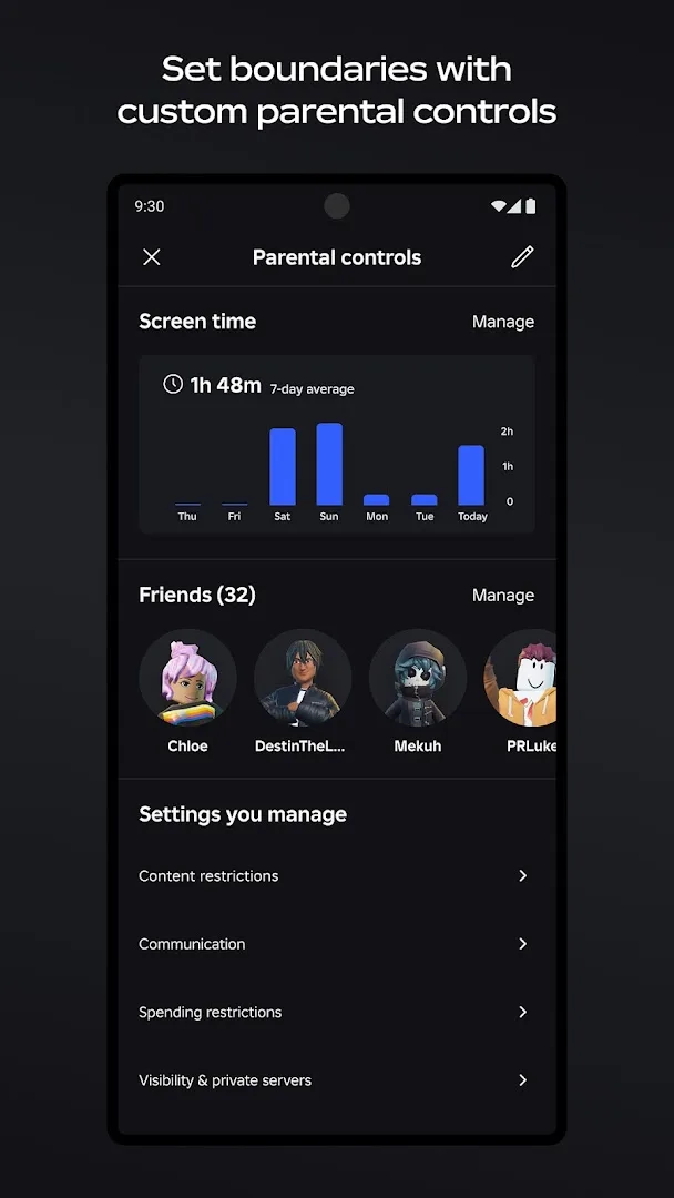 Play and socialise together — official Roblox screenshot (Roblox Corporation)