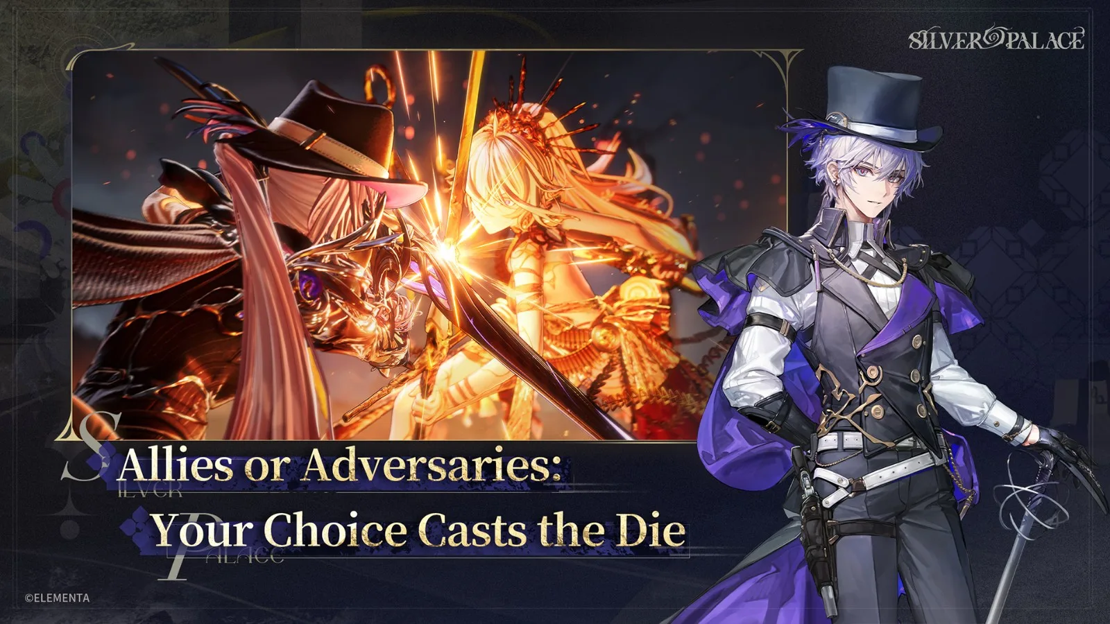 A real-time party battle in Silver Palace.