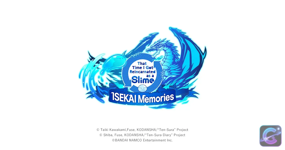 Official key art for SLIME-ISEKAI Memories:TenSura