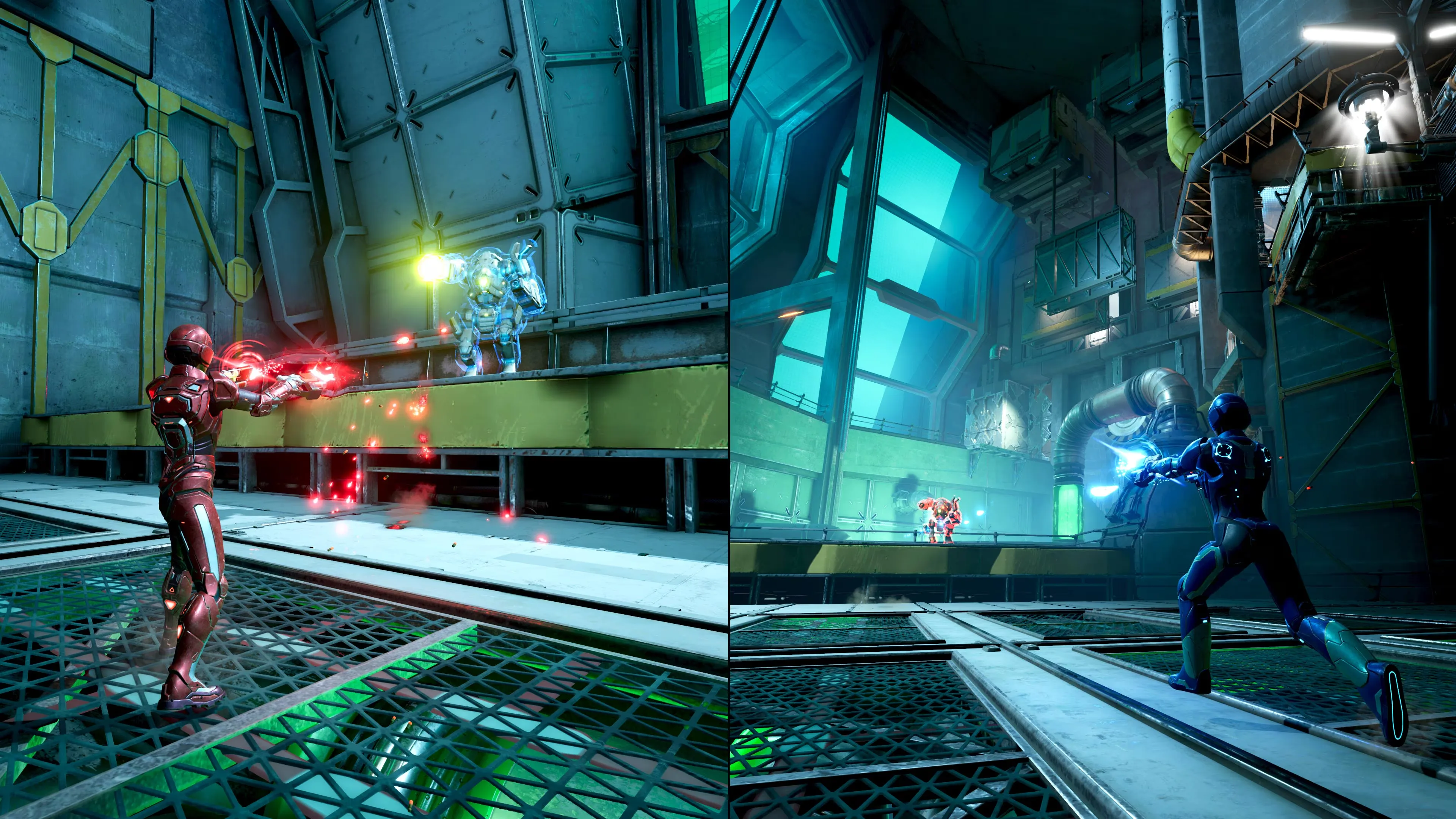Gameplay scene from Split Fiction