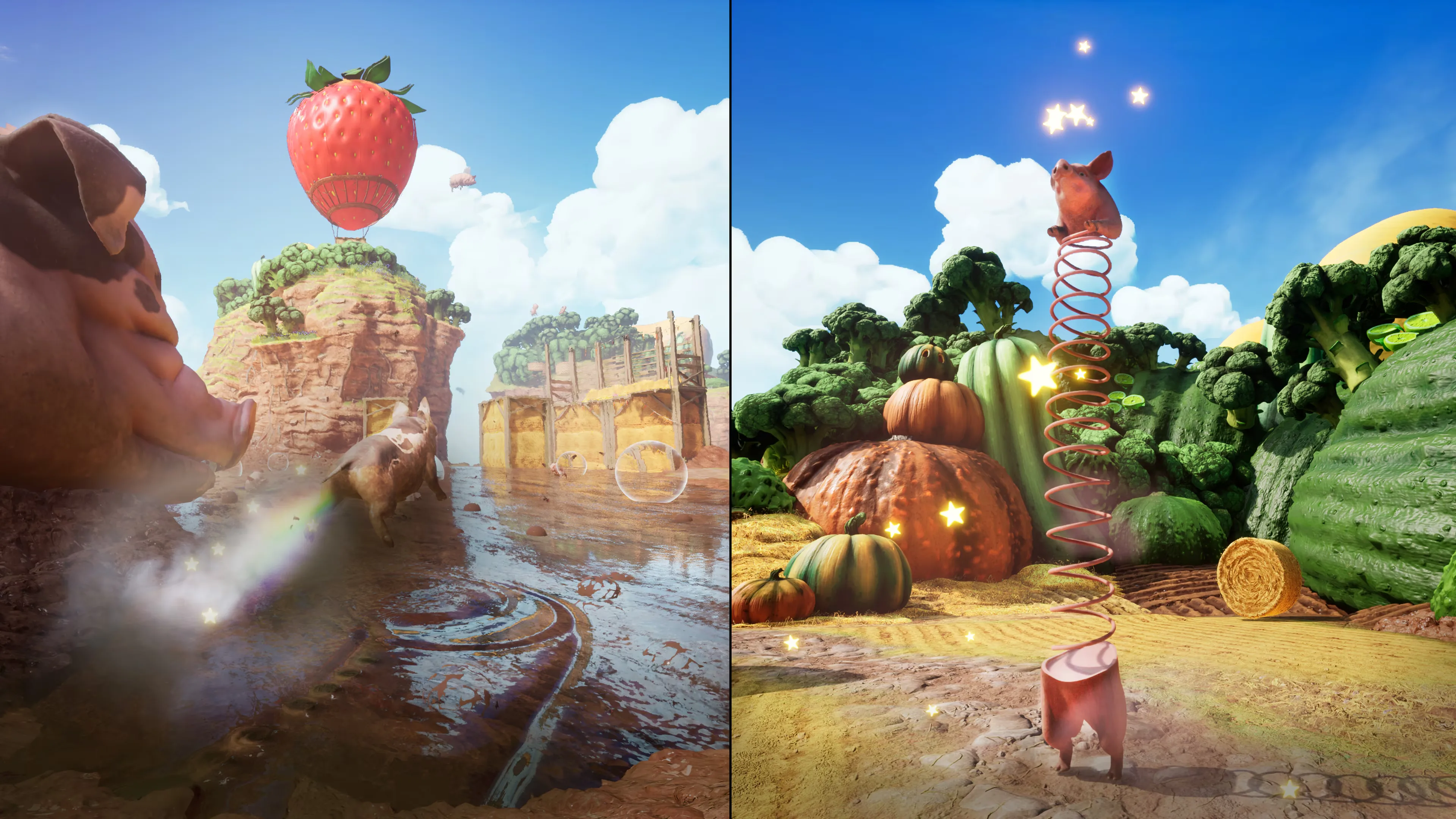 Gameplay scene from Split Fiction