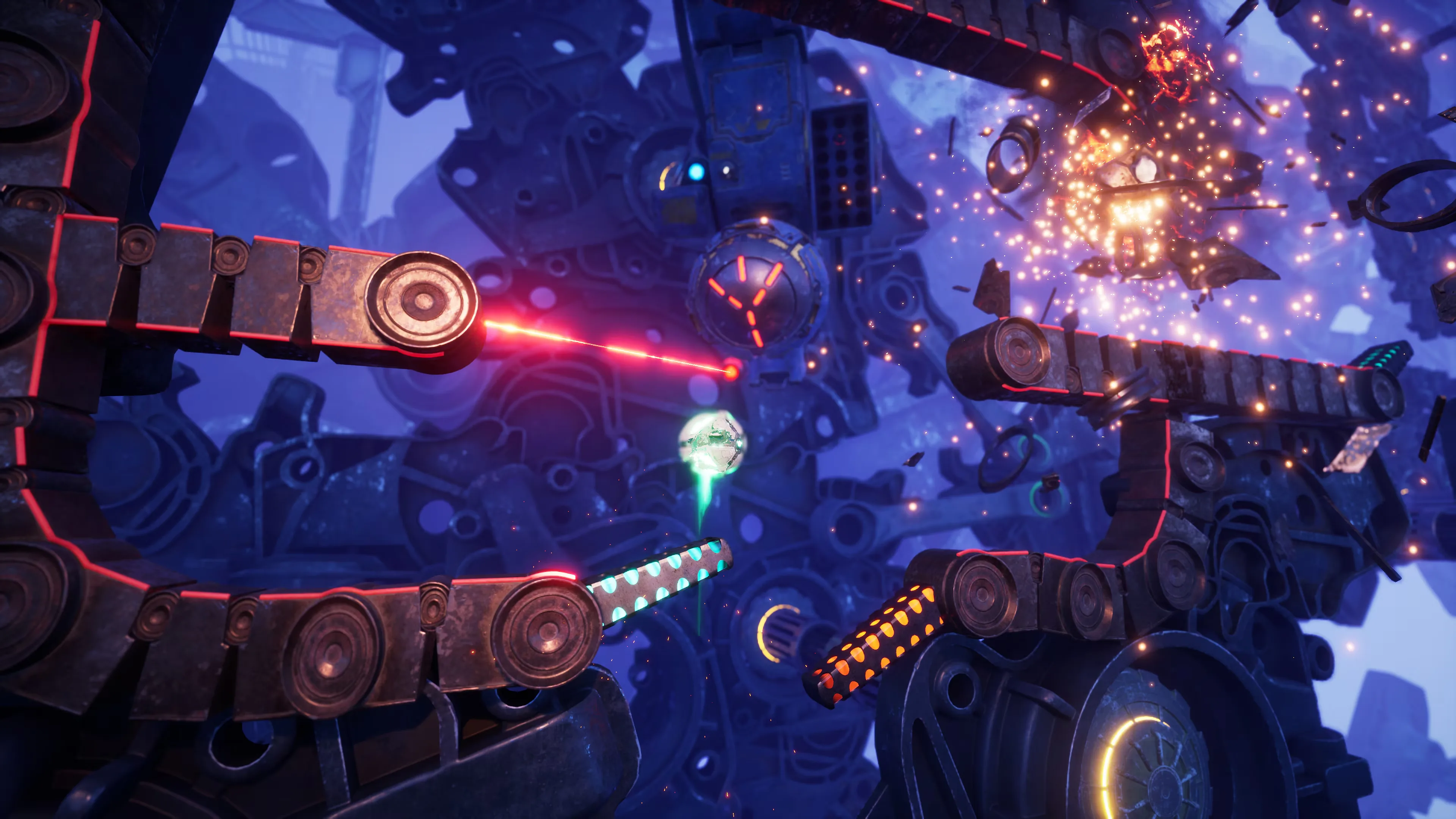 Gameplay scene from Split Fiction