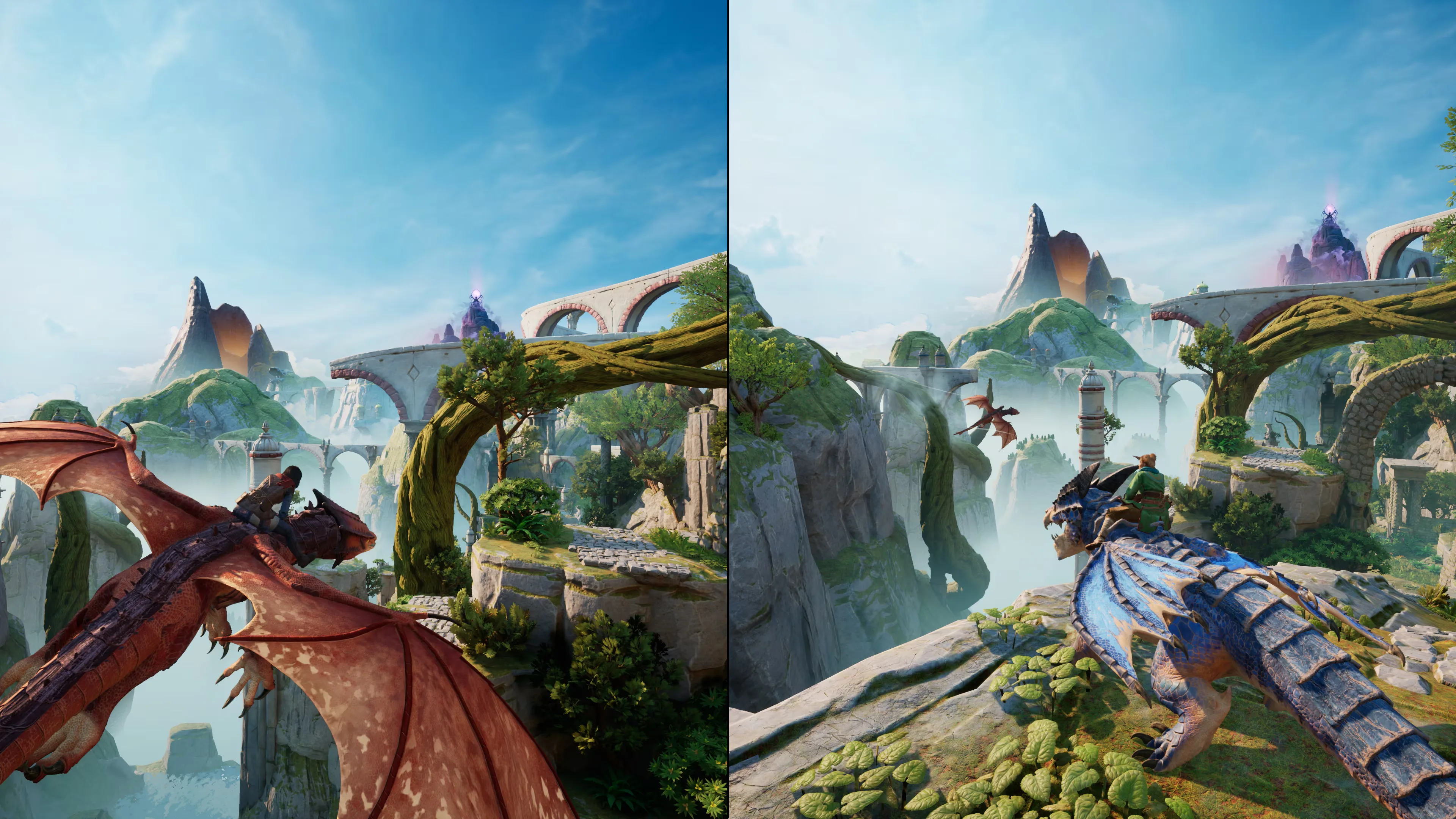 Gameplay scene from Split Fiction