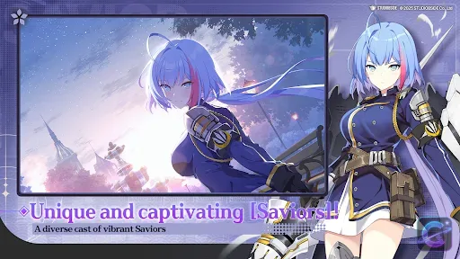 Character training interface in StarSavior