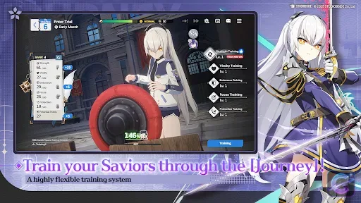Story cutscene screenshot from StarSavior