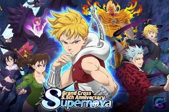 Gameplay scene from The Seven Deadly Sins: Grand Cross