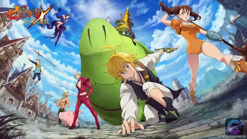 Gameplay scene from The Seven Deadly Sins: Grand Cross