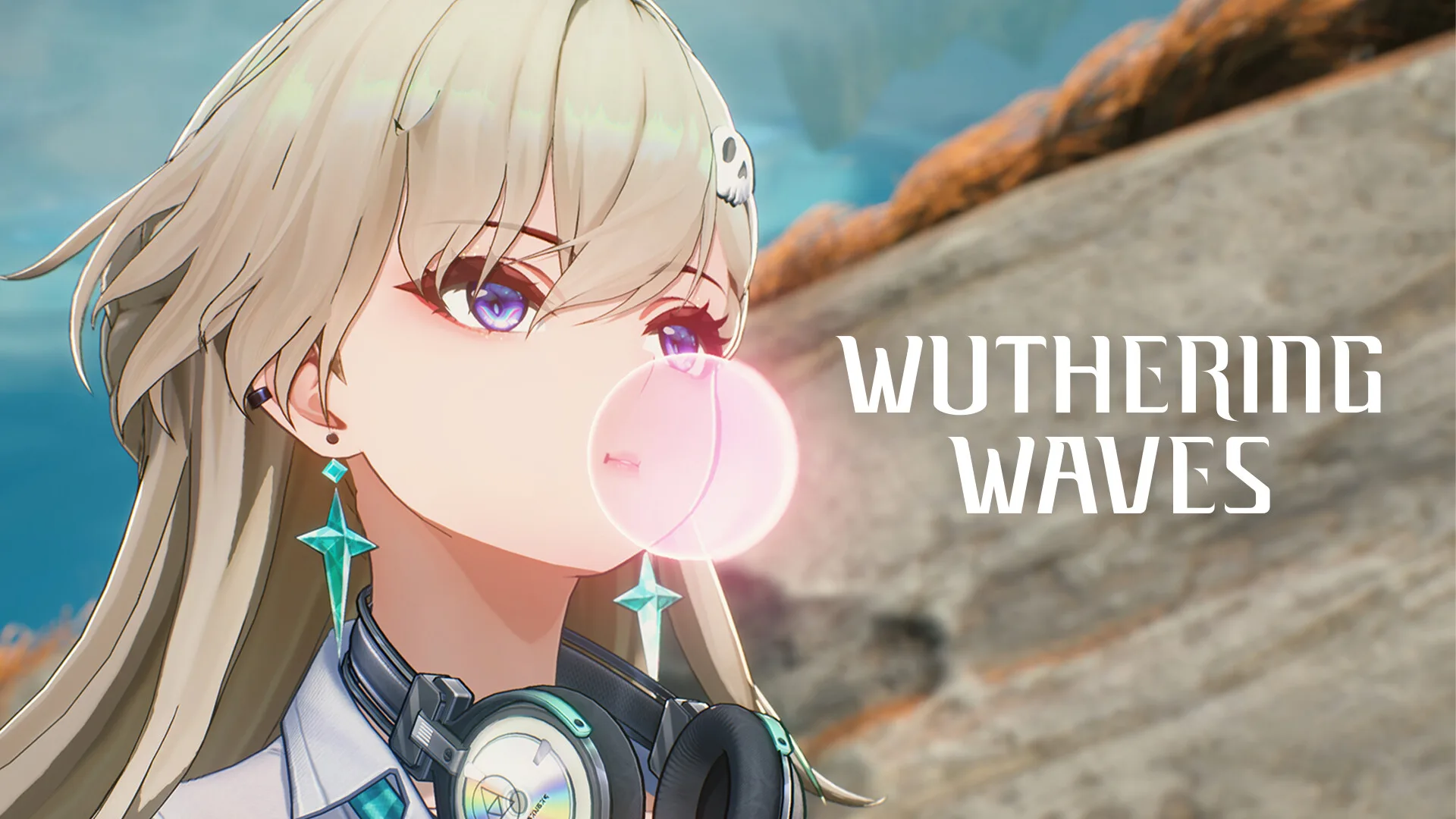 Wuthering Waves characters in the Back-to-School Day Steam still