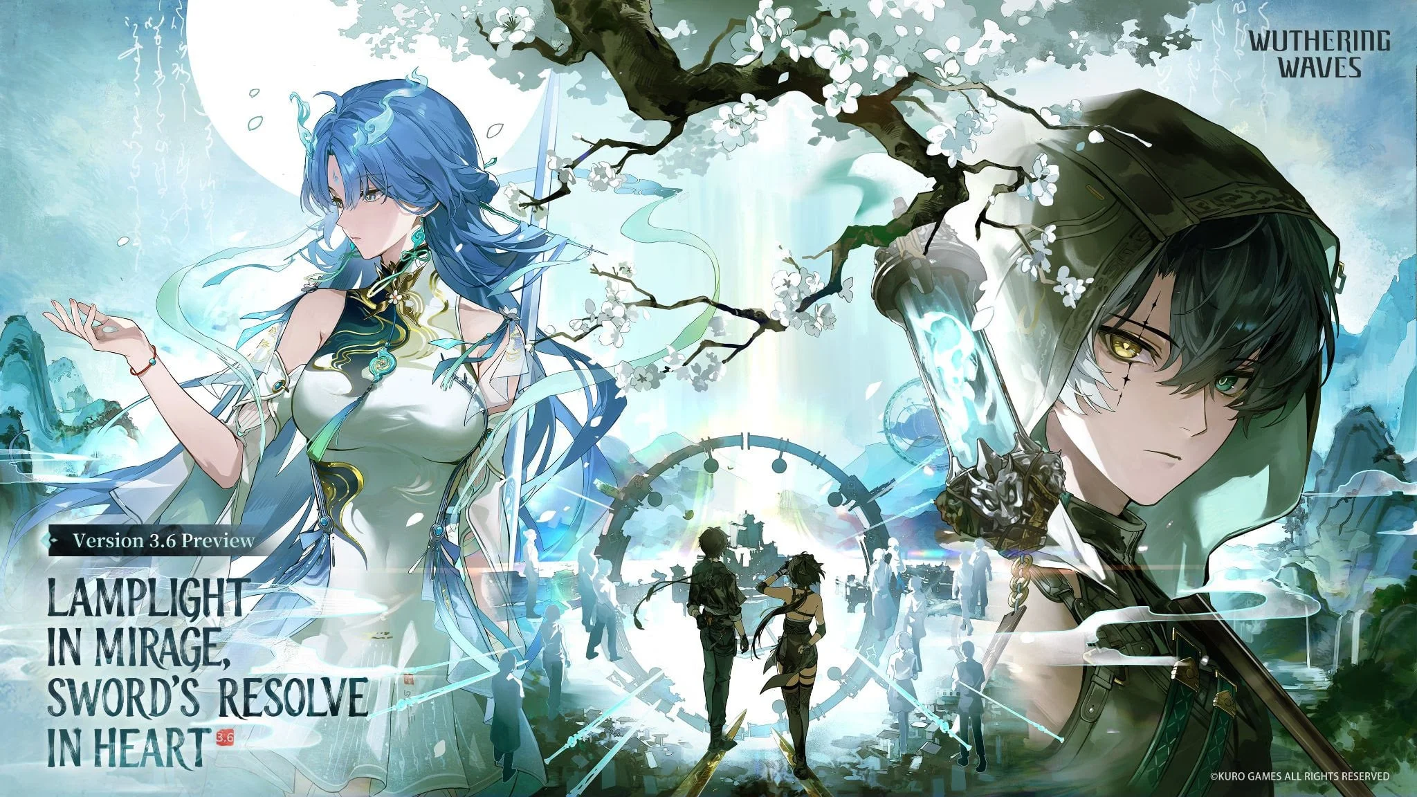Qingxiao and Jingran, the two new Resonators added in Wuthering Waves Version 3.6