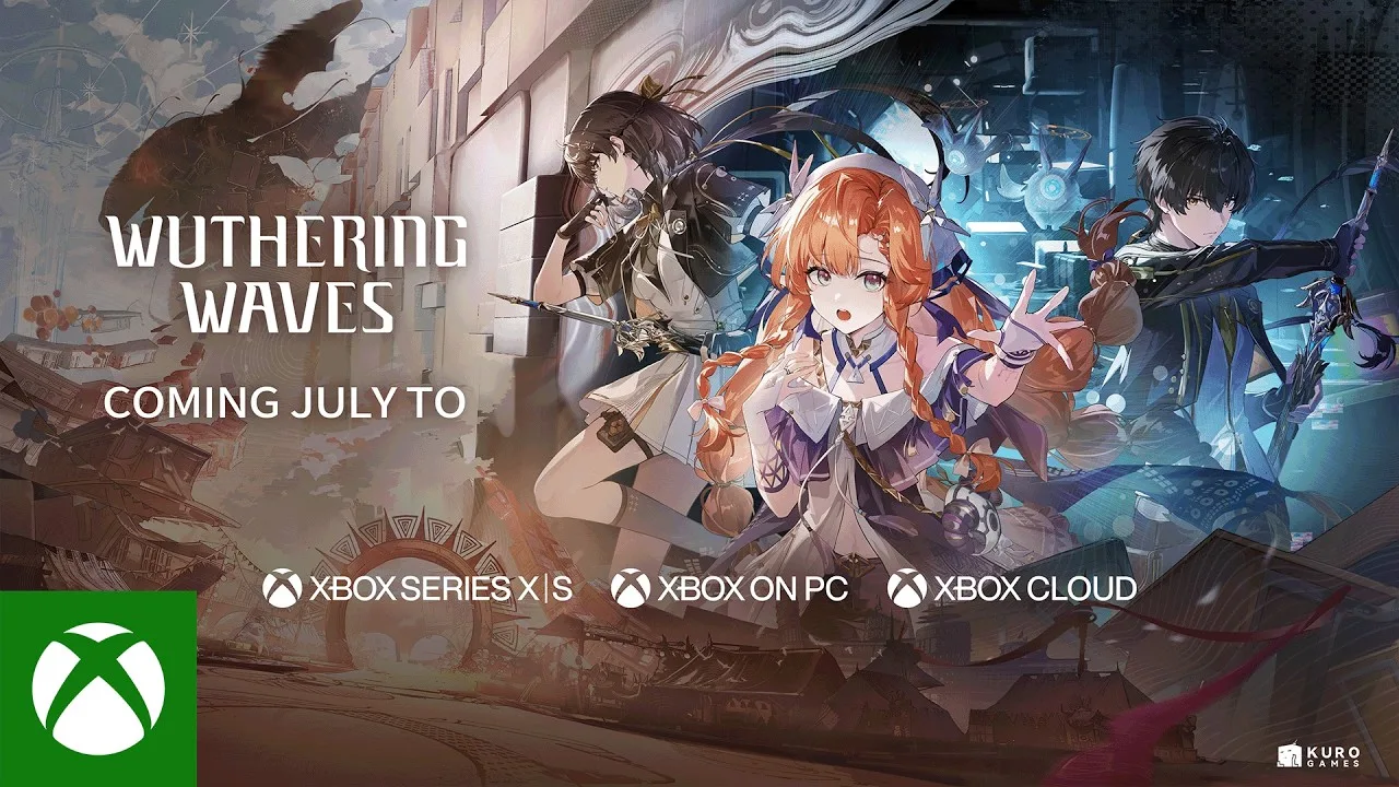 Wuthering Waves shown in the official Xbox announcement trailer