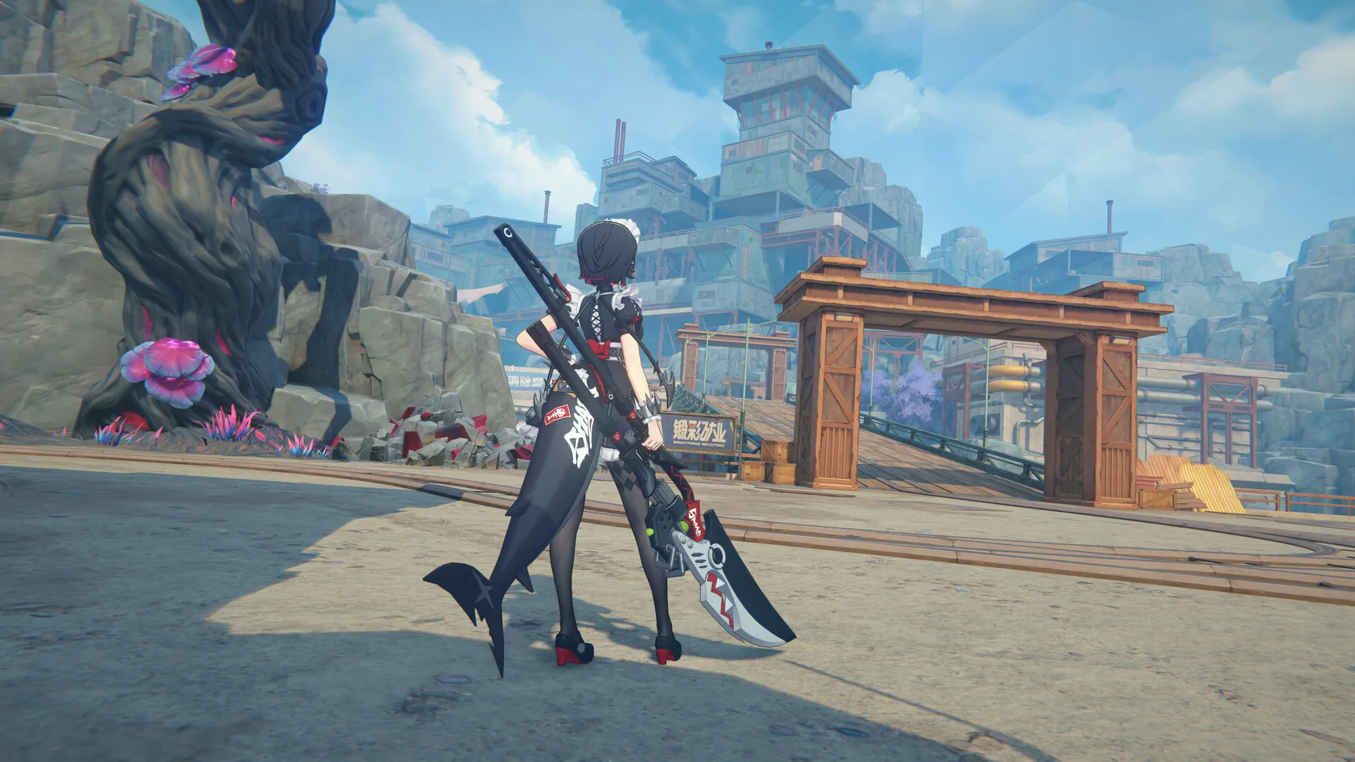 Cutting-edge visuals and score — official Zenless Zone Zero screenshot (HoYoverse, Steam)