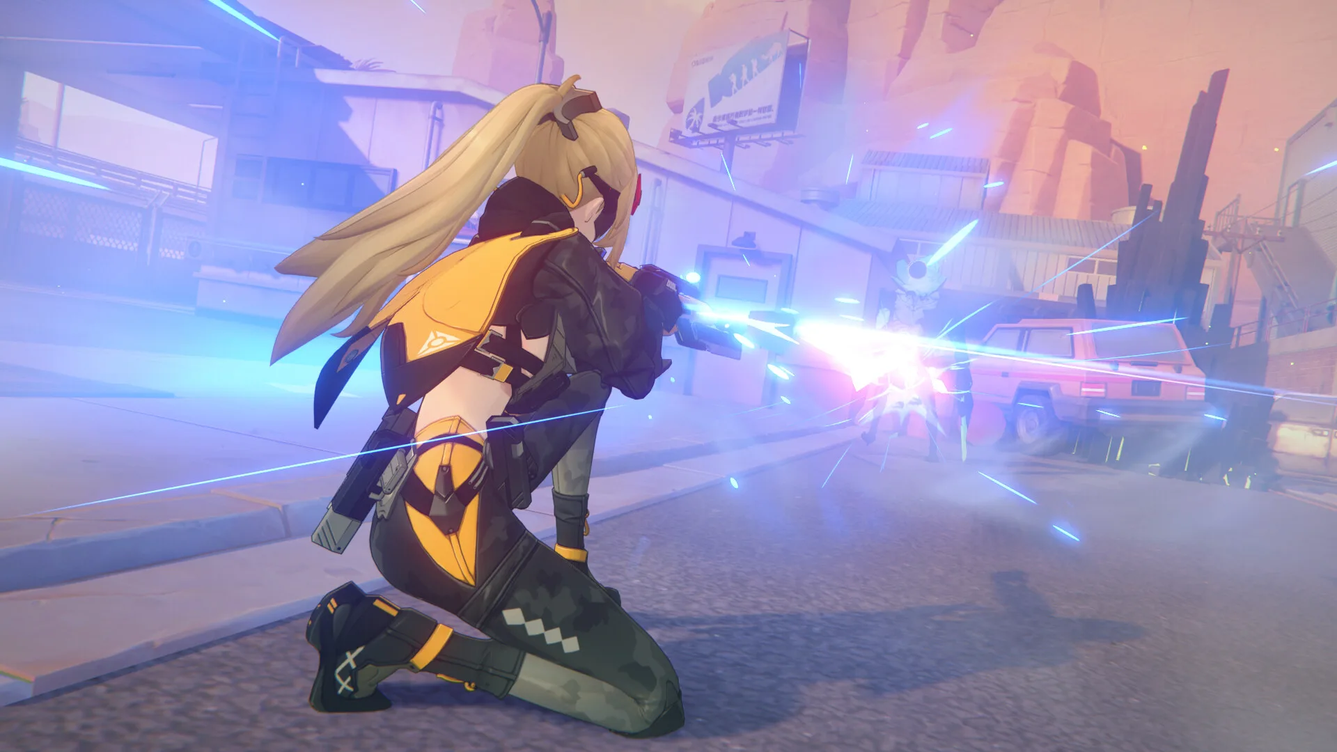 Exploit enemy weaknesses — official Zenless Zone Zero screenshot (HoYoverse, Steam)