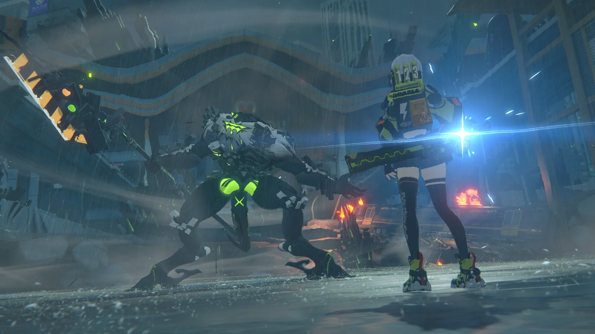 Explore the city and the Hollows — official Zenless Zone Zero screenshot (HoYoverse, Steam)